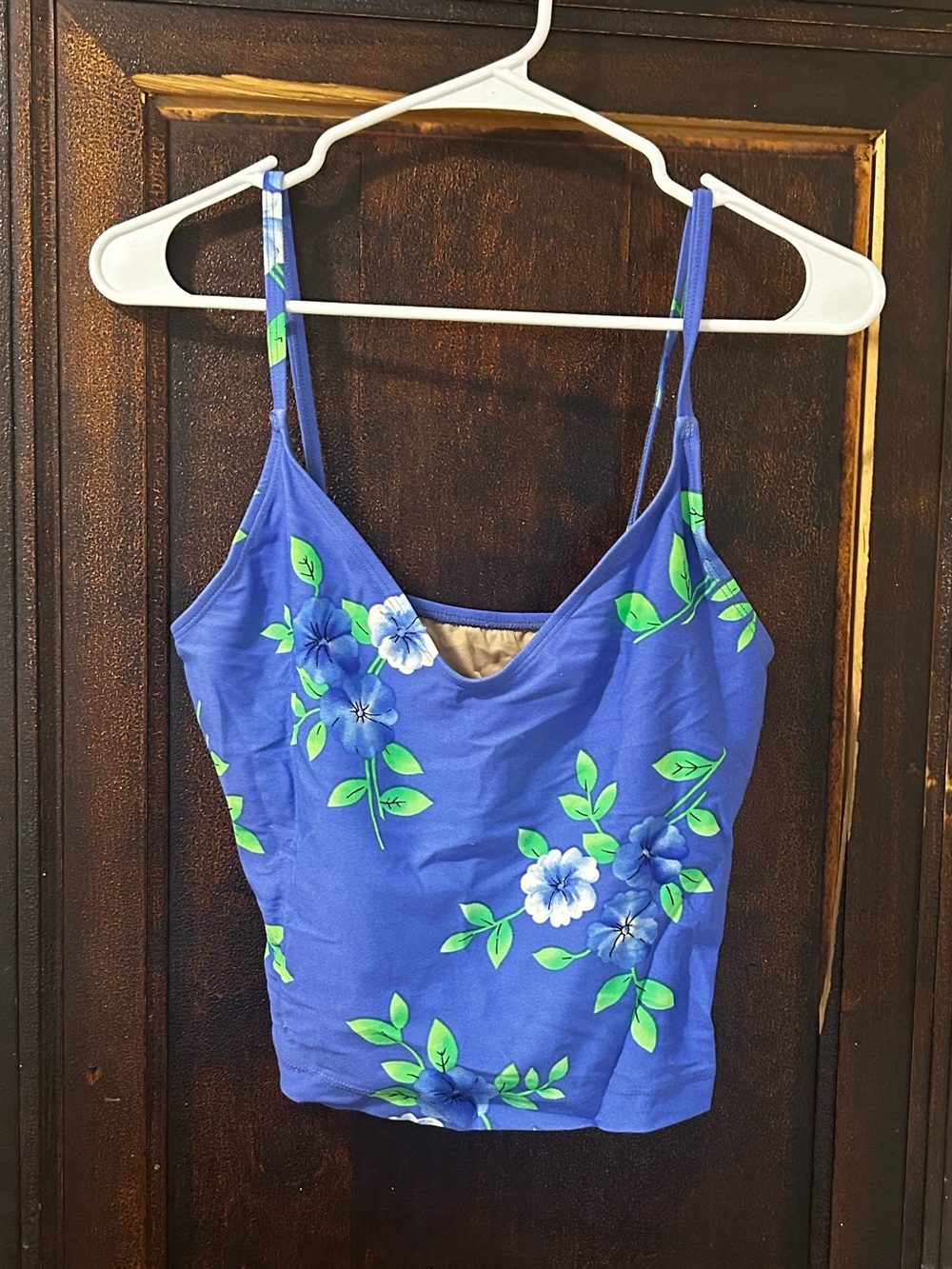 Jones New York Blue Floral Tankini Set!